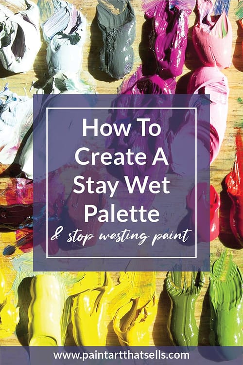How to Make a Stay Wet Palette for Acrylic painting. 