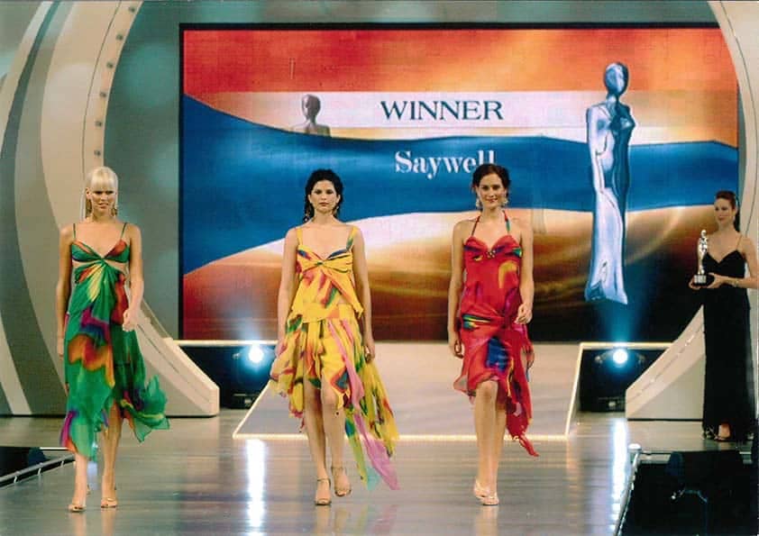Saywell Designs Winner Australian fashion Design Awards